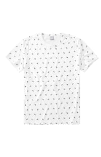 Camiseta malwee Slim em malha com estampa de abacaxi