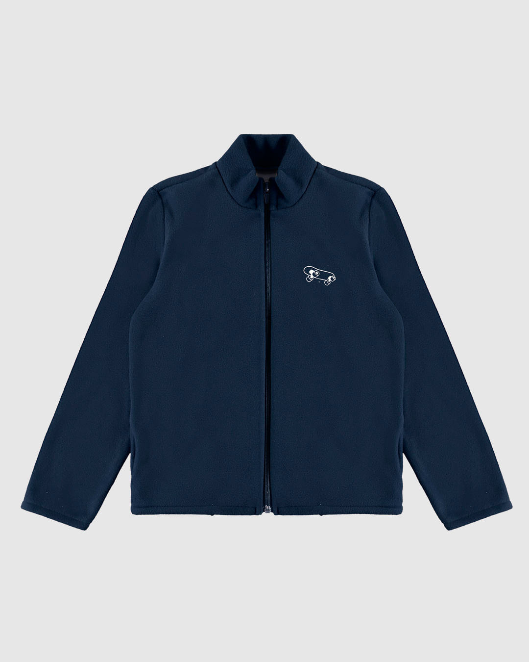 Jaqueta Infantil Menino Gola Alta Em Malha Térmica Malwee Kids - Imagem 6