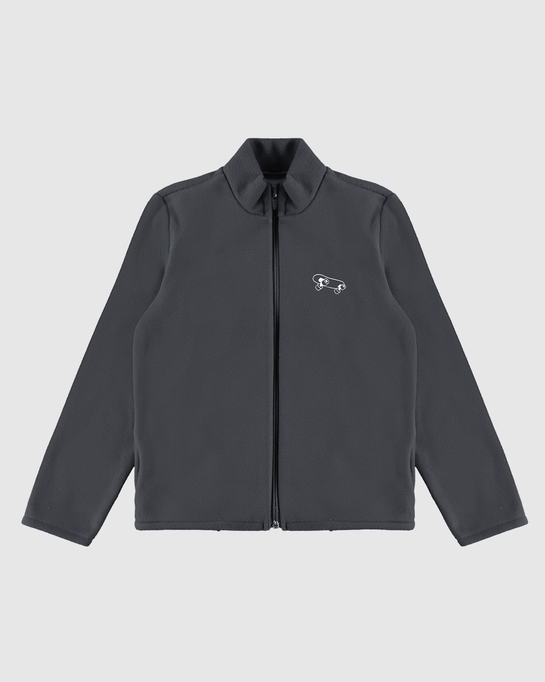 Jaqueta Infantil Menino Gola Alta Em Malha Térmica Malwee Kids - Imagem 14