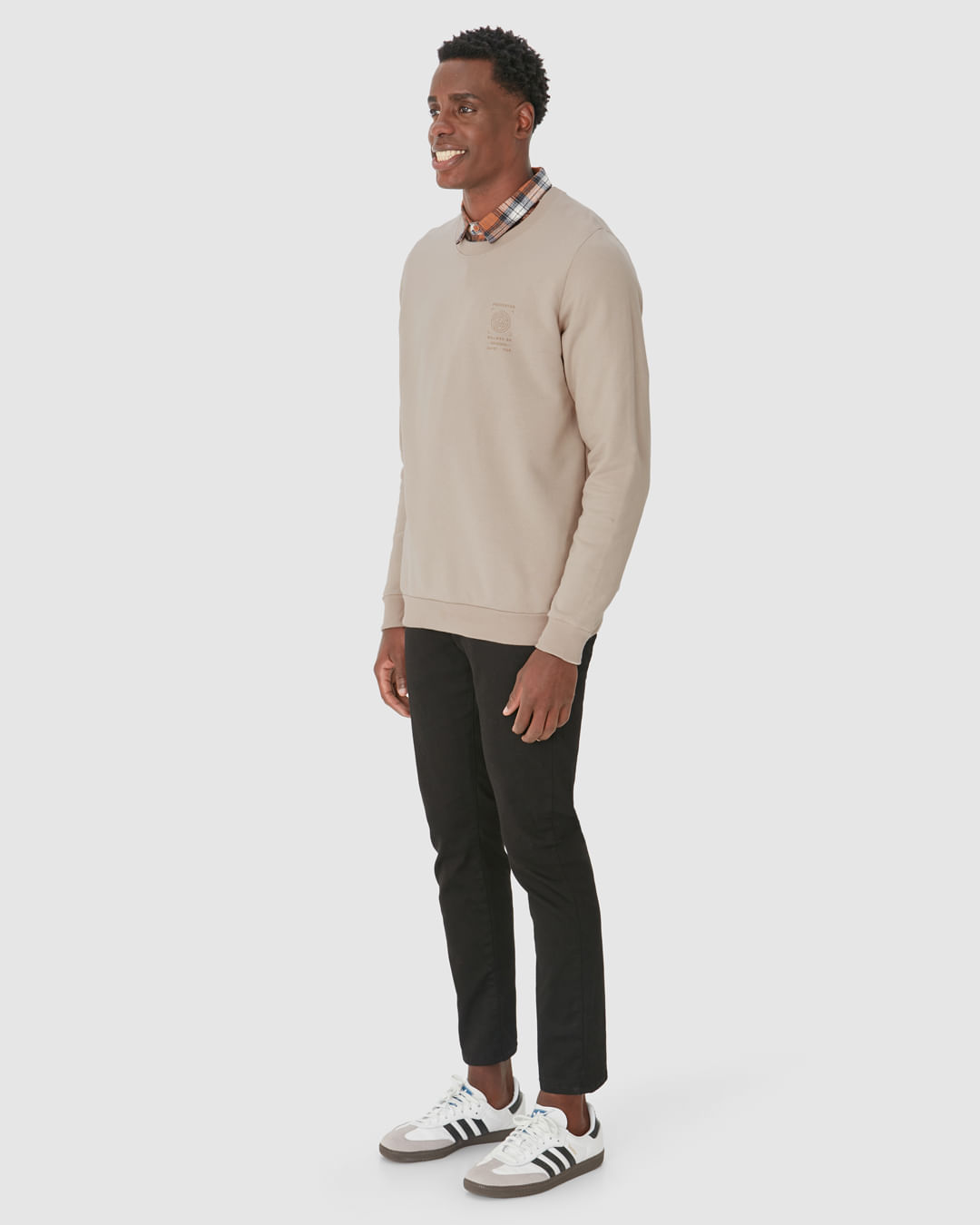 Blusão Masculino Estampa Frente E Costas Em Moletom Flanelado - Imagem 12