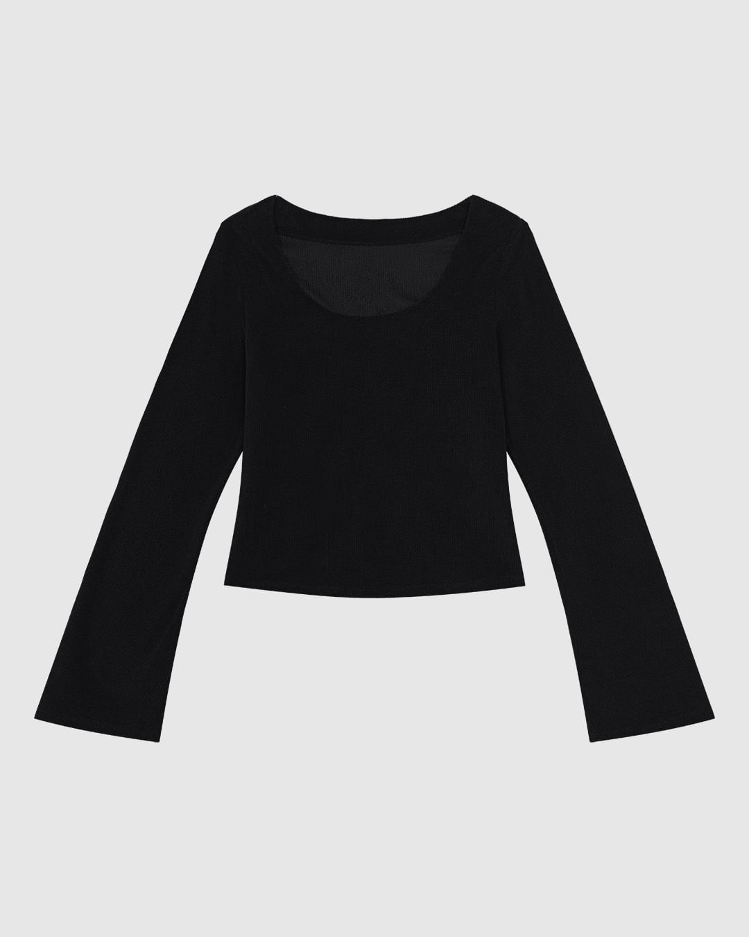 Blusa Justa Feminina Manga Sino em Veludo Cotelê - ENFIM