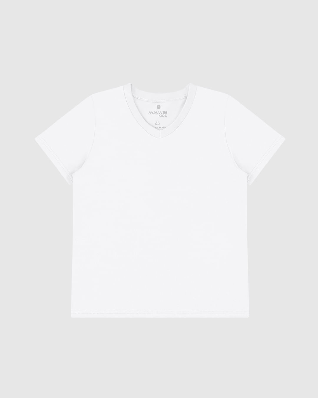 Camiseta Infantil Menino Decote V Em Algodão Malwee Kids - Imagem 11