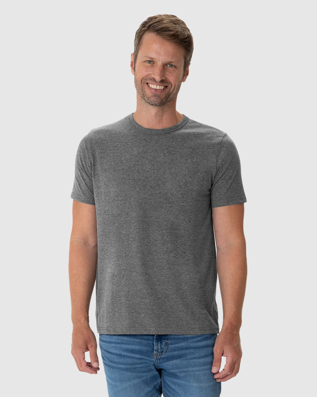 Camiseta Original Masculina Decote Redondo Em Algodão - Imagem 6