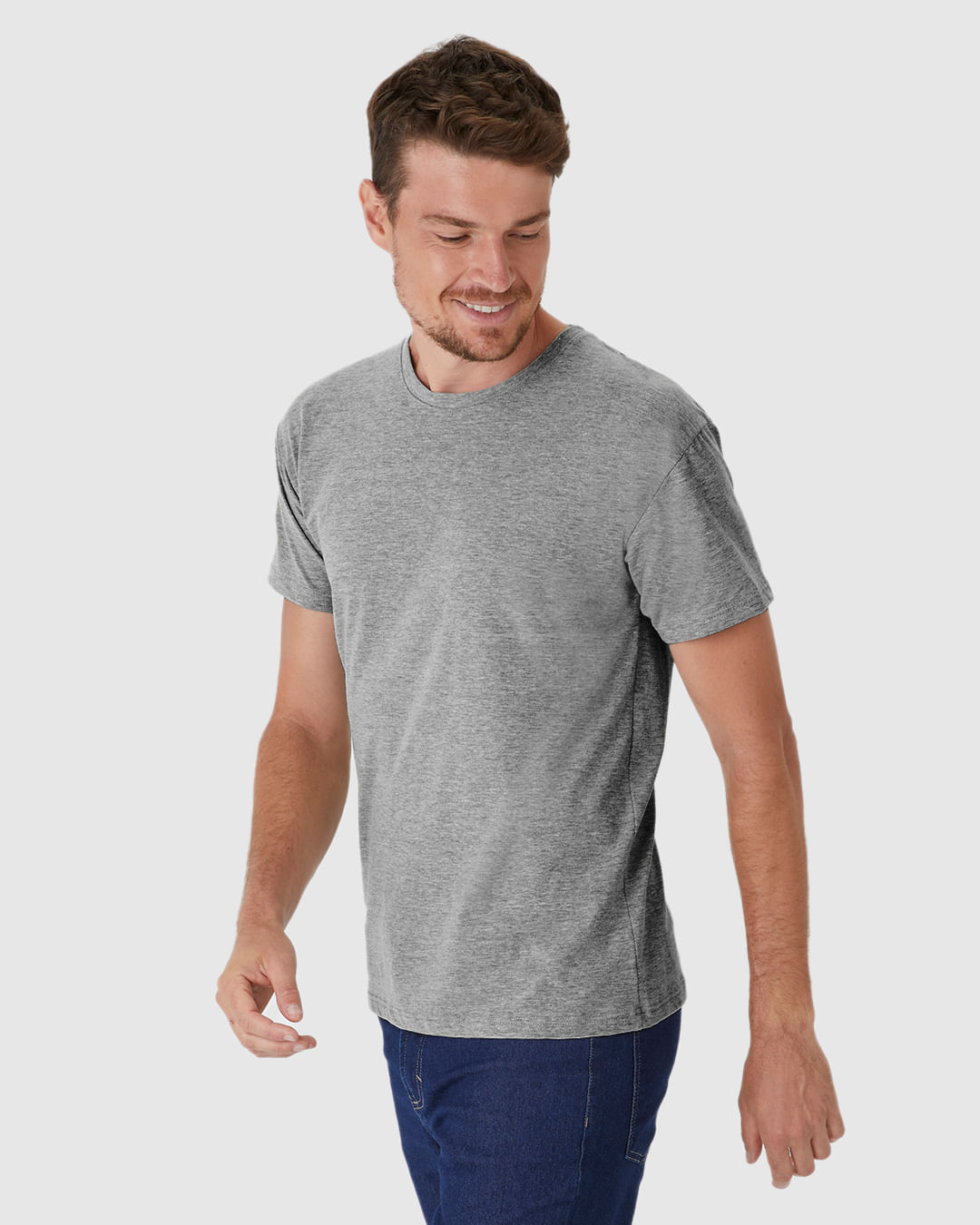 Camiseta Original Masculina Decote Redondo Em Algodão - Imagem 26