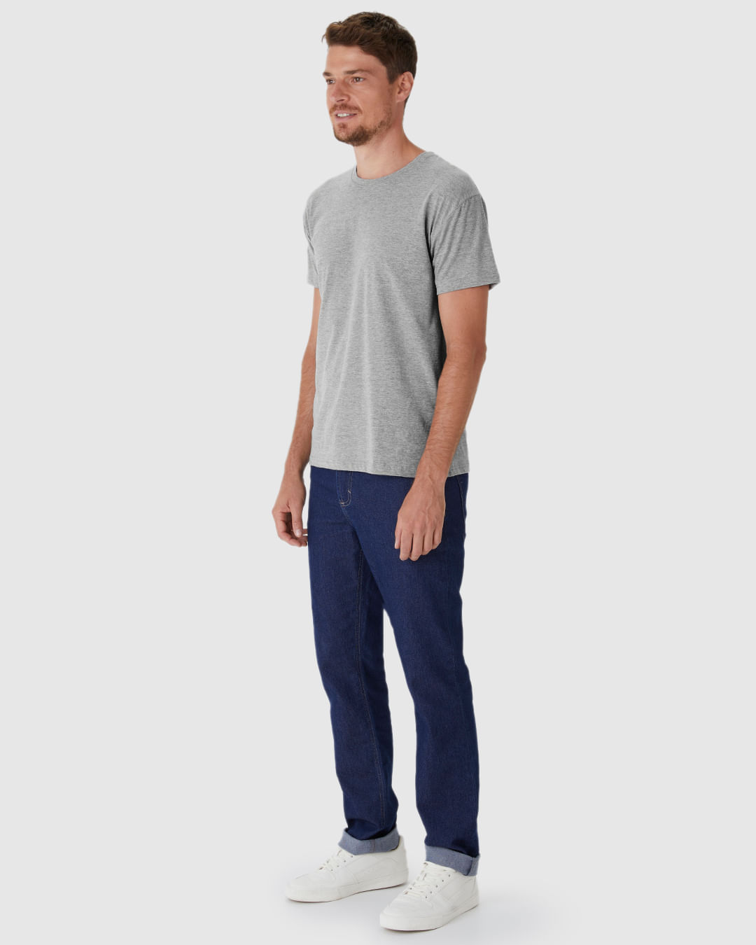 Camiseta Original Masculina Decote Redondo Em Algodão - Imagem 27