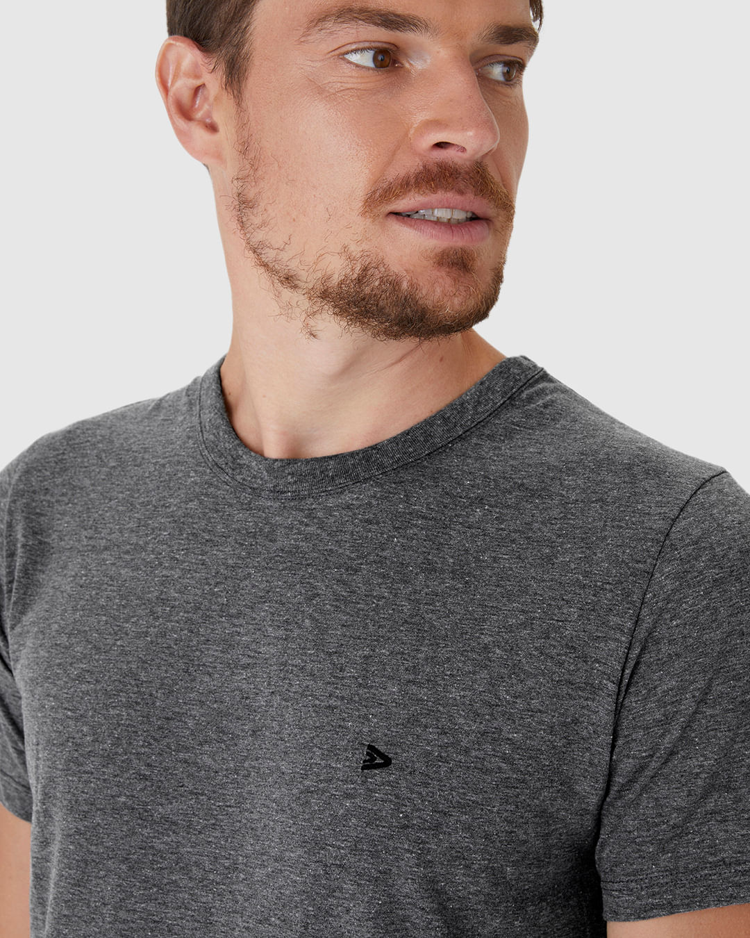 Camiseta Básica Masculina Slim Em Algodão - Imagem 23