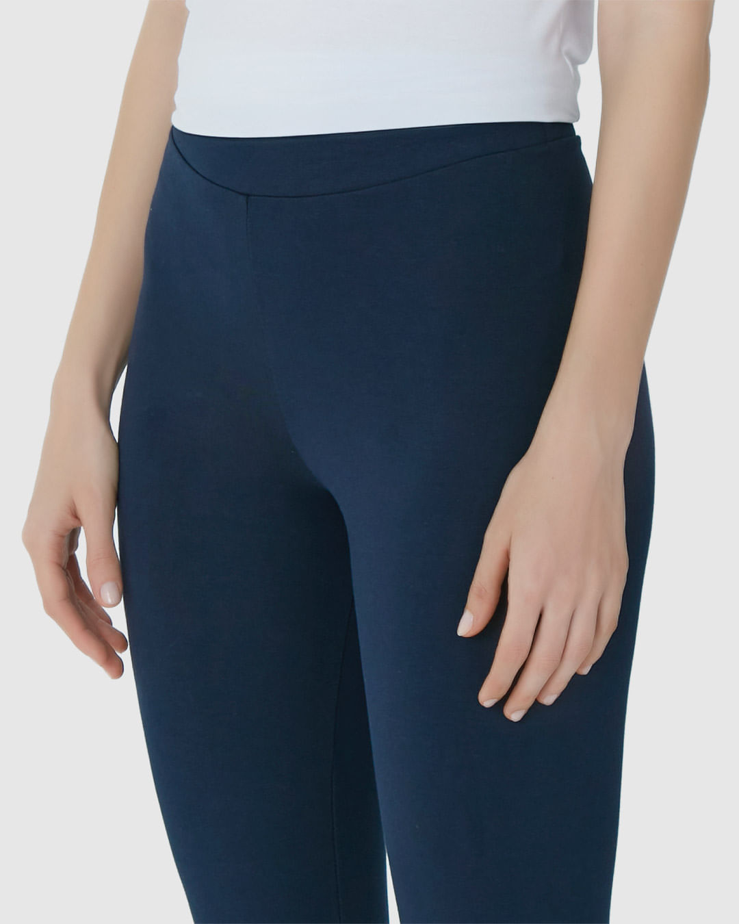 Calça Legging Básica Feminina Em Algodão - Imagem 23