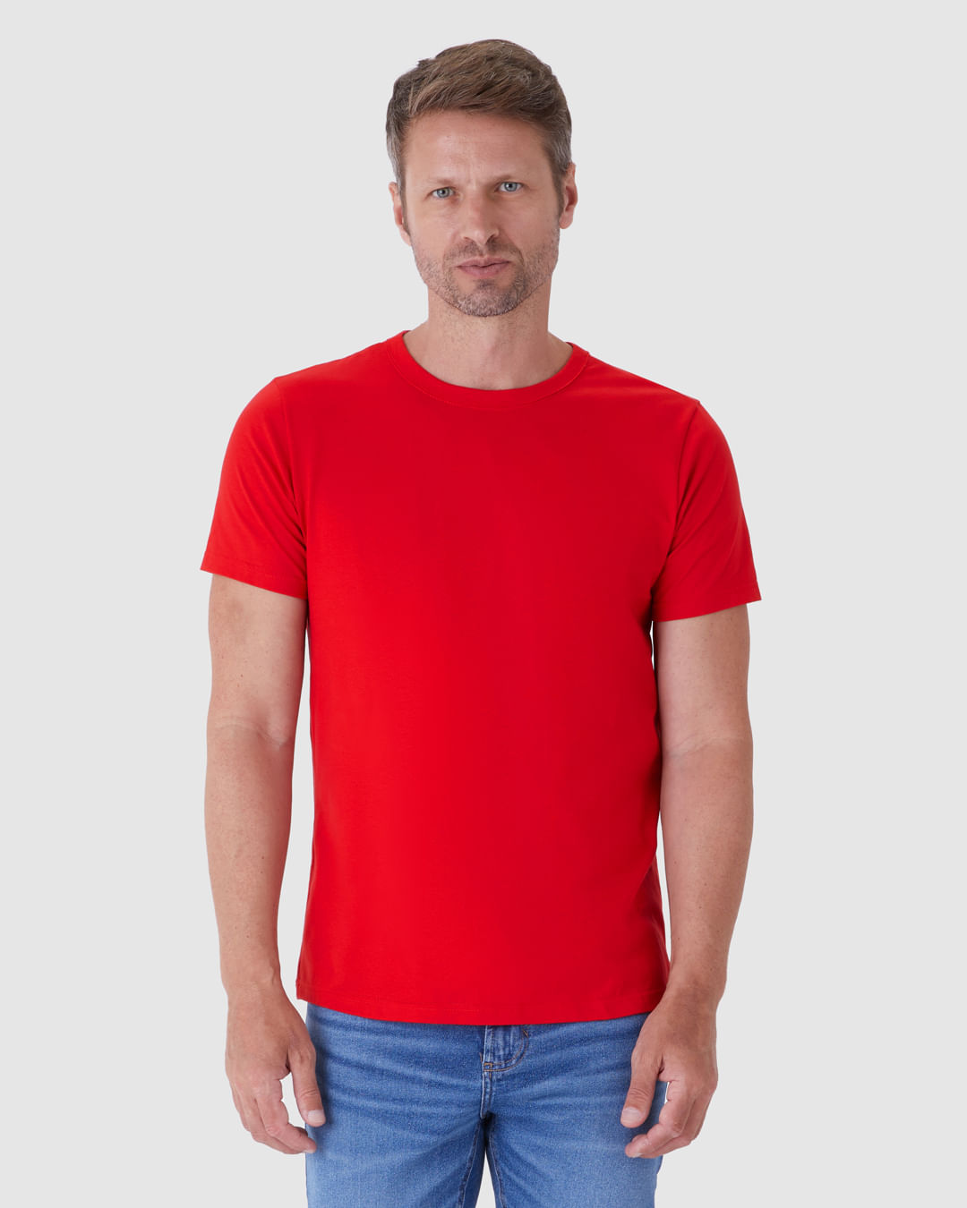 Camiseta Original Masculina Decote Redondo Em Algodão - Imagem 4