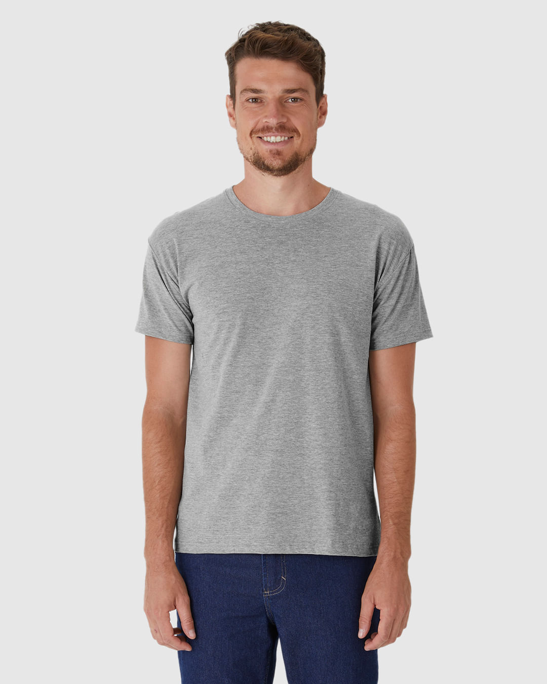 Camiseta Original Masculina Decote Redondo Em Algodão - Imagem 24