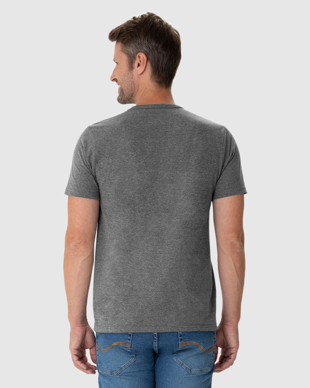 Camiseta Original Masculina Decote Redondo Em Algodão - Imagem 10