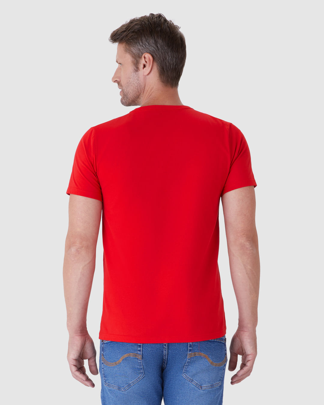 Camiseta Original Masculina Decote Redondo Em Algodão - Imagem 5