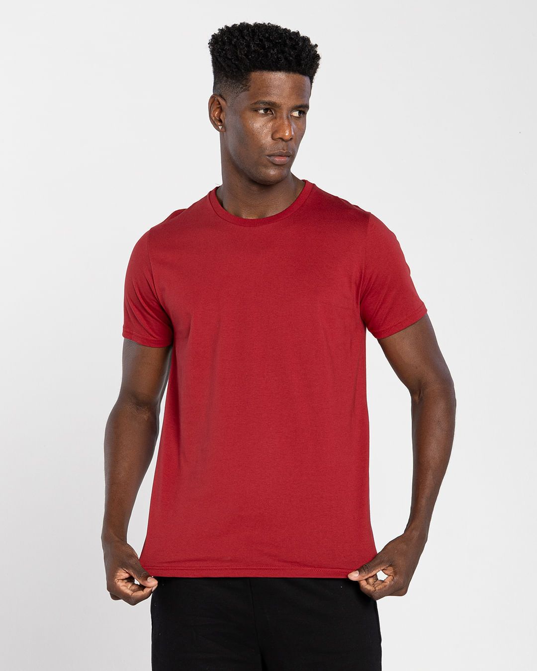 Tech T-Shirt Anti Odor - BASICAMENTE - Vermelho - M