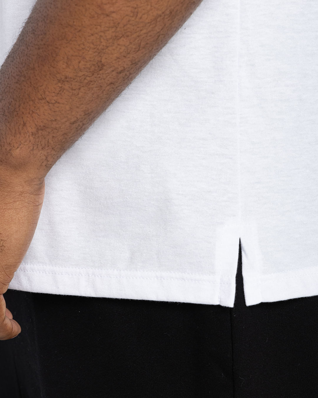 Camiseta Masculina Plus Size Tecnológica Air Em Mescla Algodão - BASICAMENTE - Imagem 19