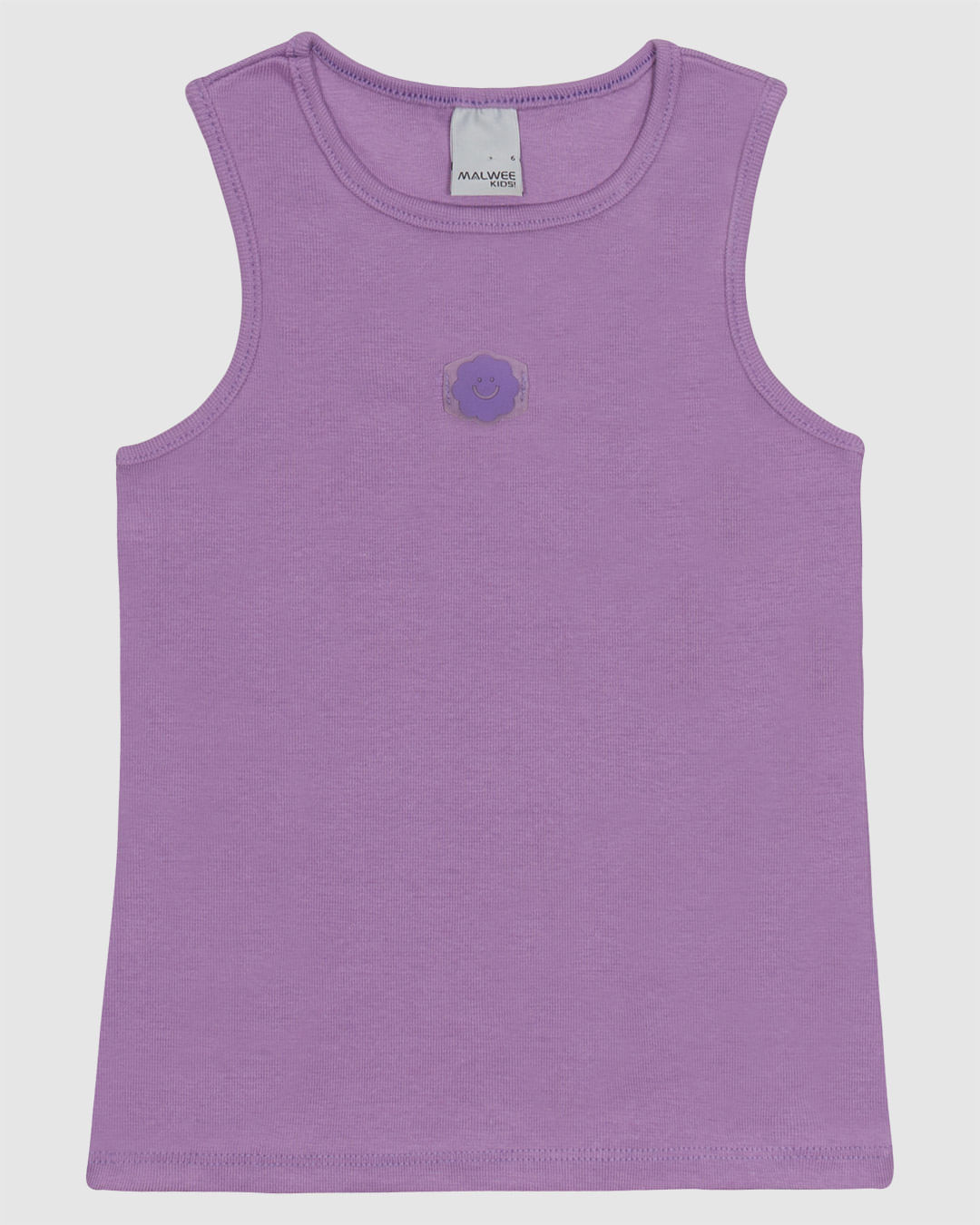 Regata Infantil Menina Nadador Em Ribana Algodão Malwee Kids