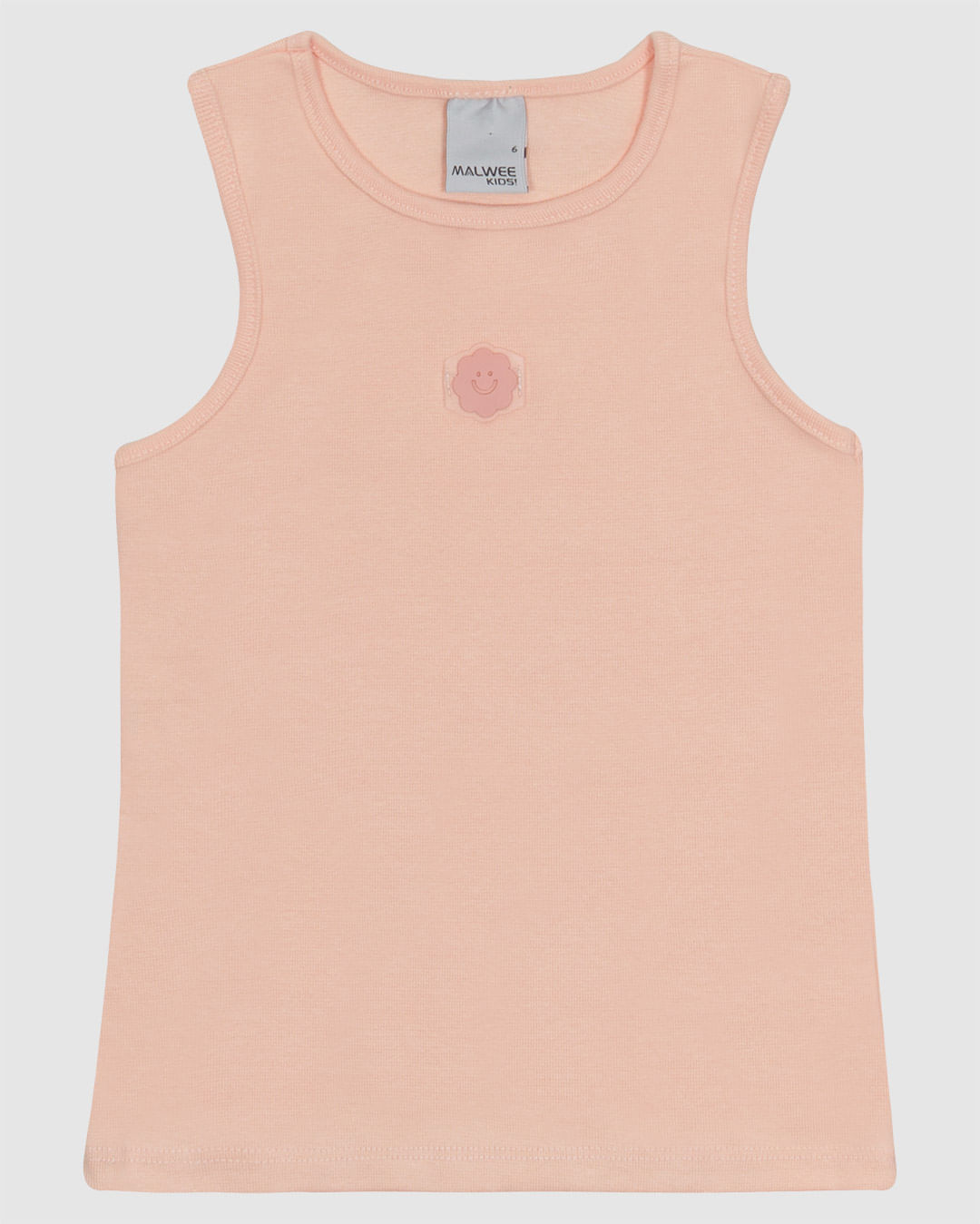 Regata Infantil Menina Nadador Em Ribana Algodão Malwee Kids - Imagem 5