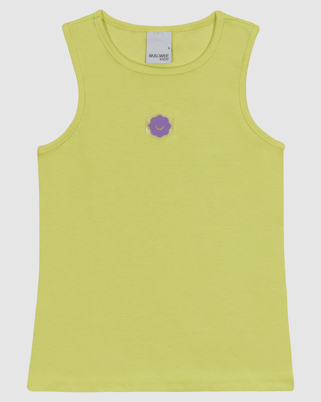 Regata Infantil Menina Nadador Em Ribana Algodão Malwee Kids