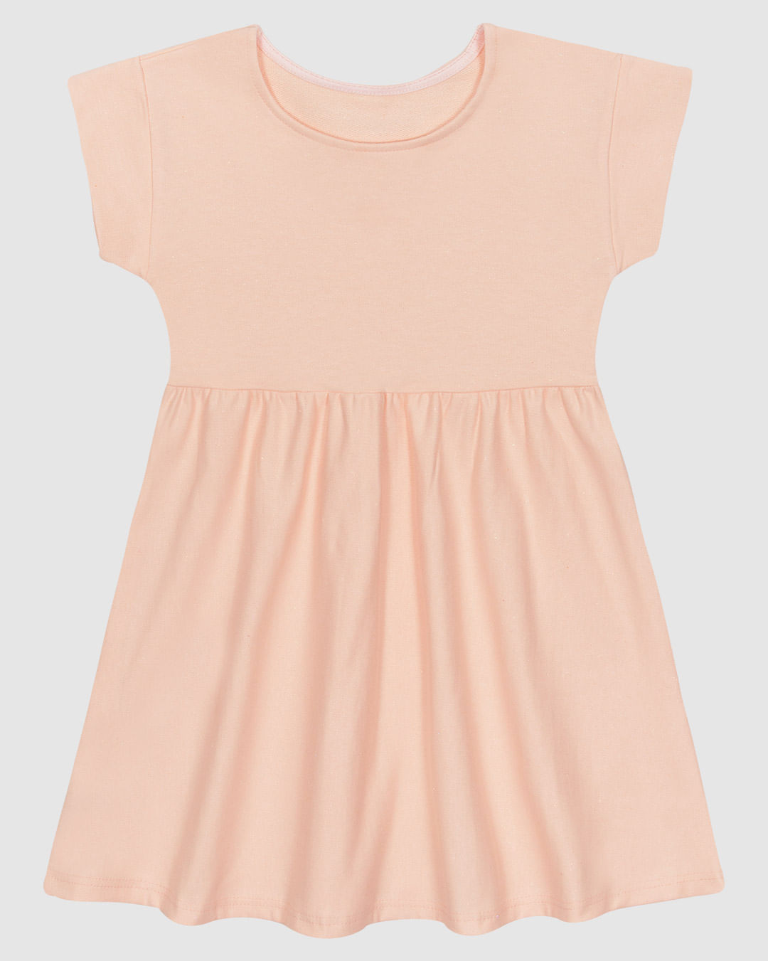 Vestido Infantil Evasê em Malha Tweed e Jacquard Malwee Kids