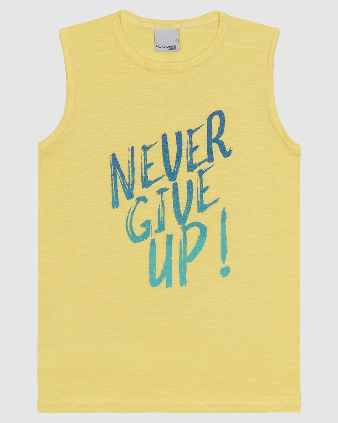 Regata Infantil Menino Sem Manga Estampa Frontal Em Algodão Malwee Kids - Imagem 3