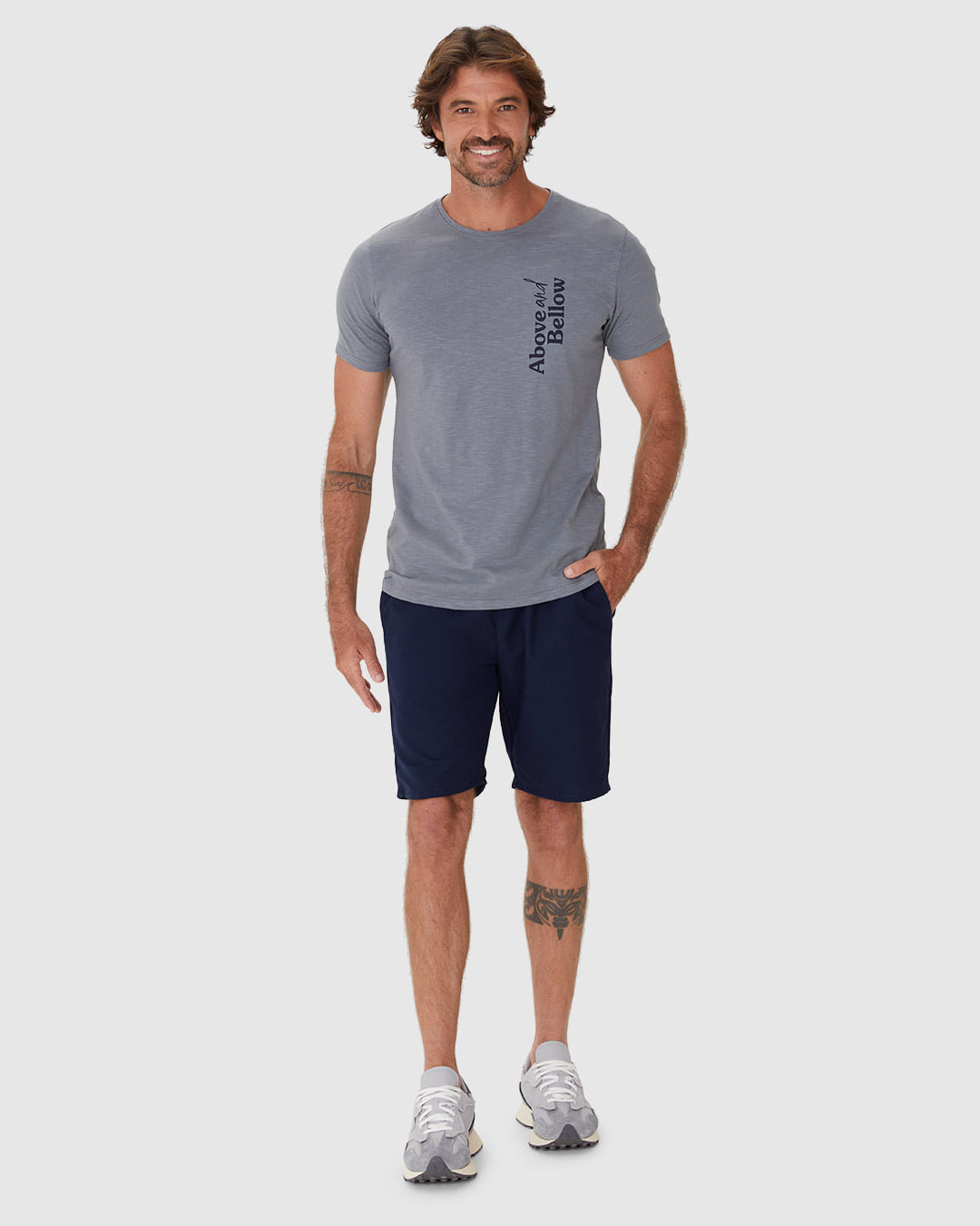 Bermuda Masculina Bolso Faca Em Algodão - Imagem 16