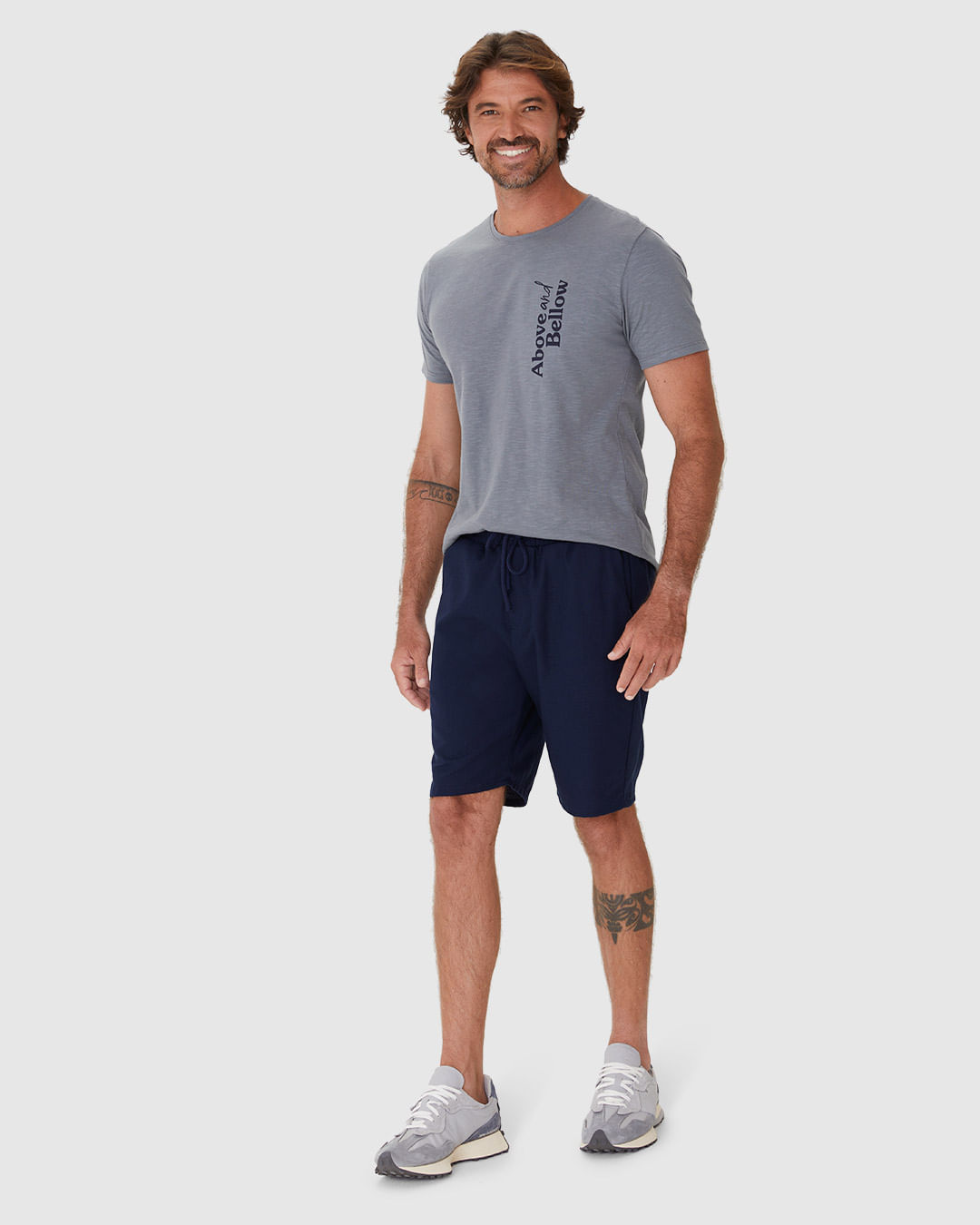 Bermuda Masculina Bolso Faca Em Algodão - Imagem 12