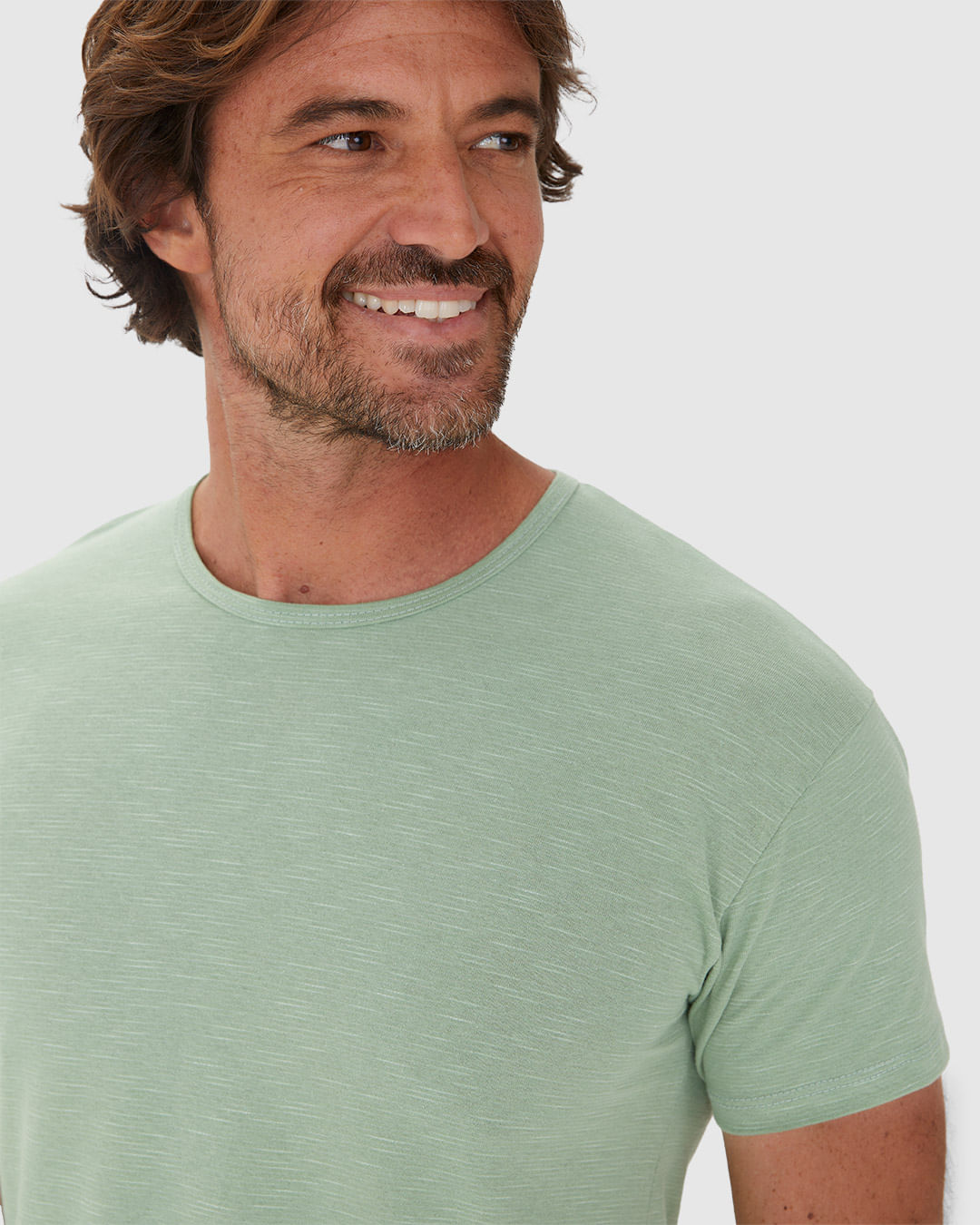 Pijama Masculino Camiseta Gola Redonda Manga Curta Em Algodão - Imagem 18