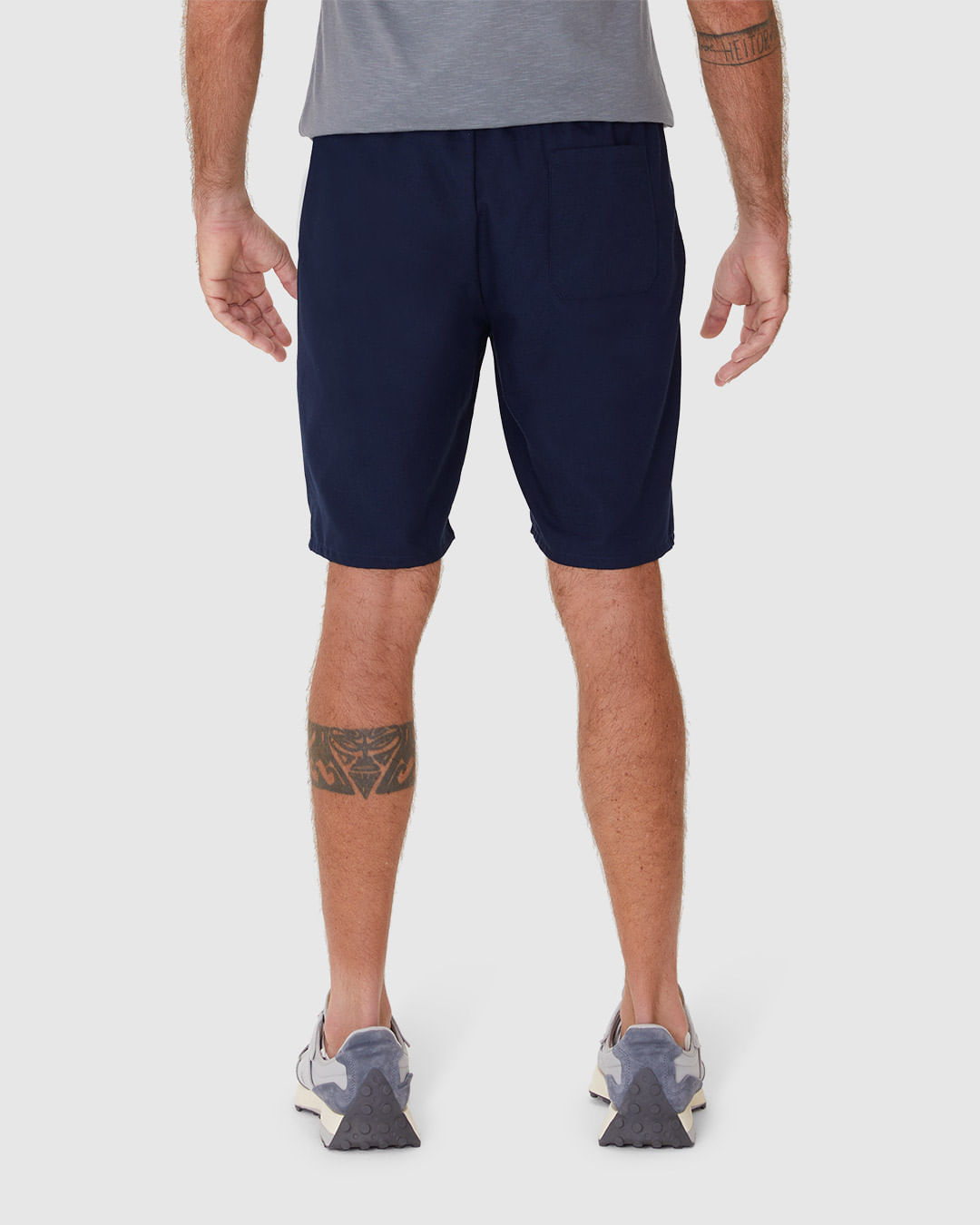 Bermuda Masculina Bolso Faca Em Algodão - Imagem 10