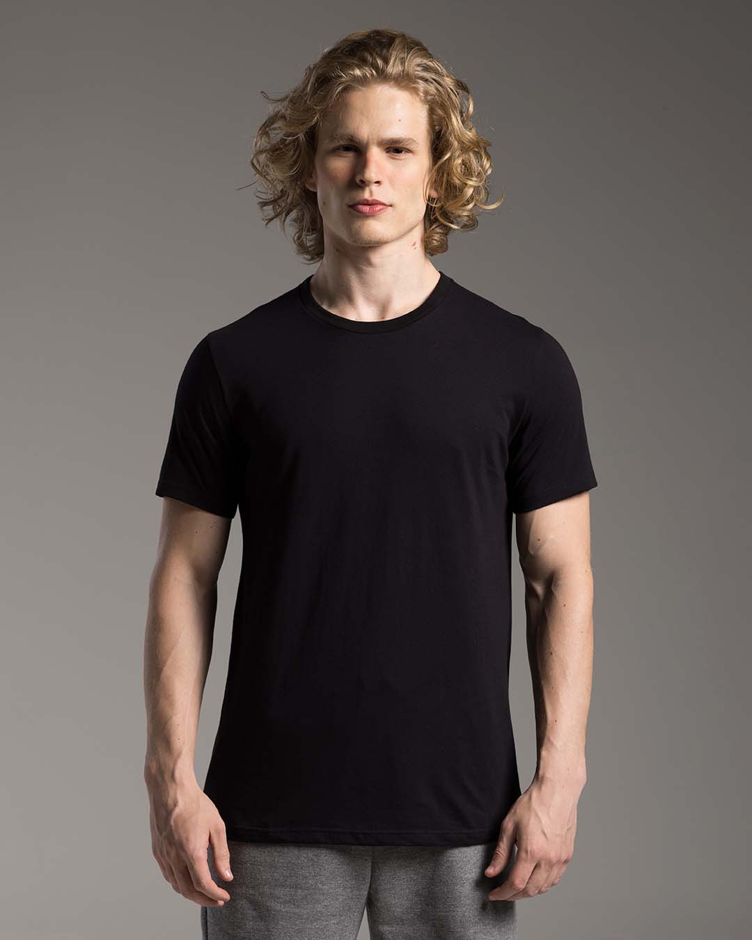 Camiseta Masculina Gola Redonda Tecnológica Anti Odor Em Algodão - BASICAMENTE - Imagem 17