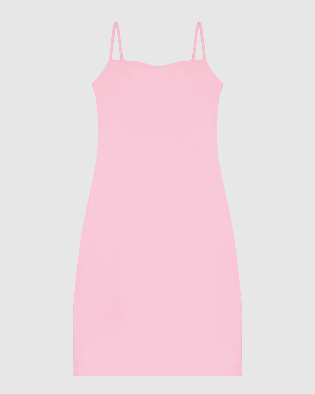 Vestido Midi Feminino Alça Fina Fenda Lateral Em Crepe De Viscose - ENFIM - Imagem 3