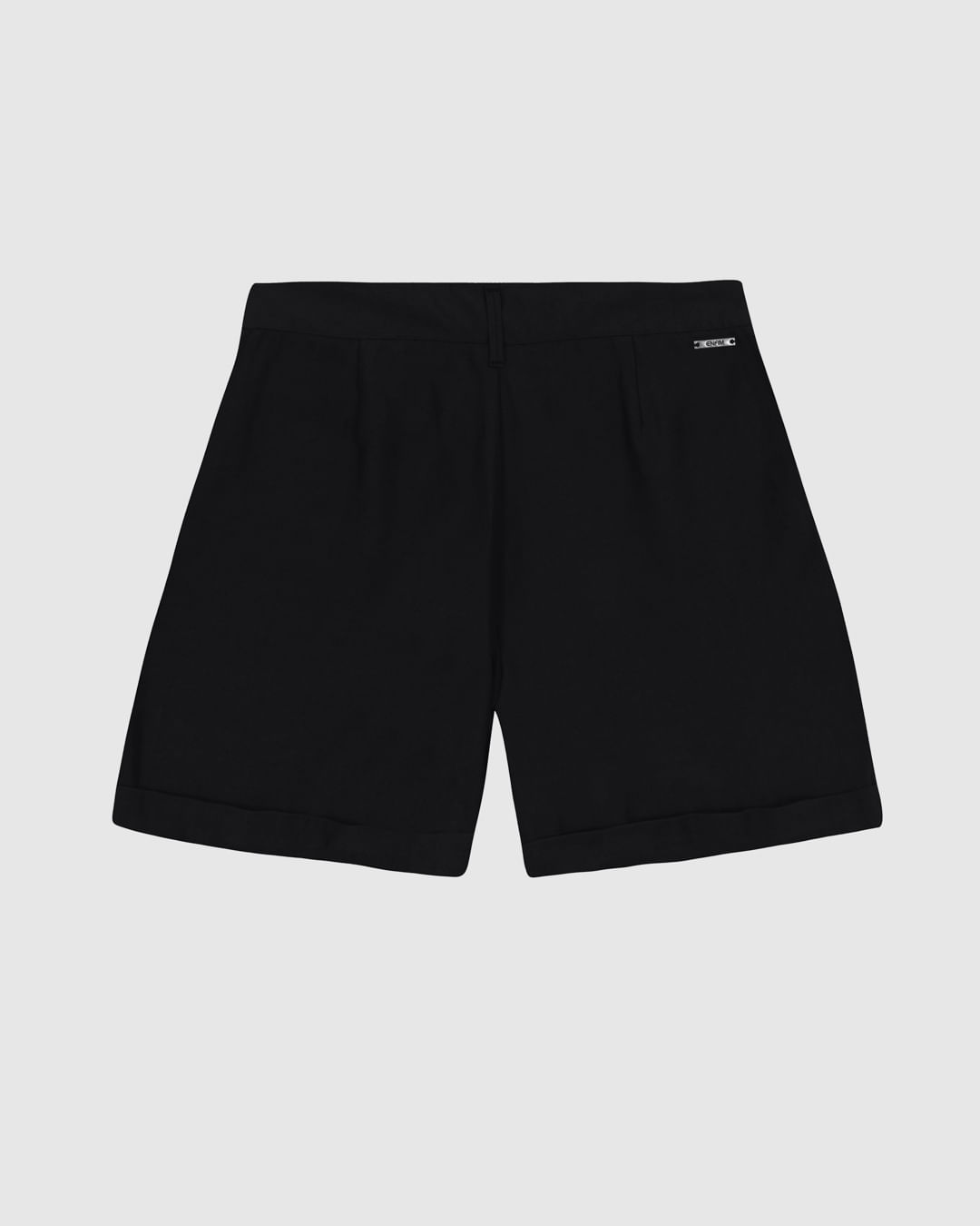 Bermuda Alfaiataria Feminina Barra Italiana Em Viscose Sarjada - ENFIM - Imagem 4