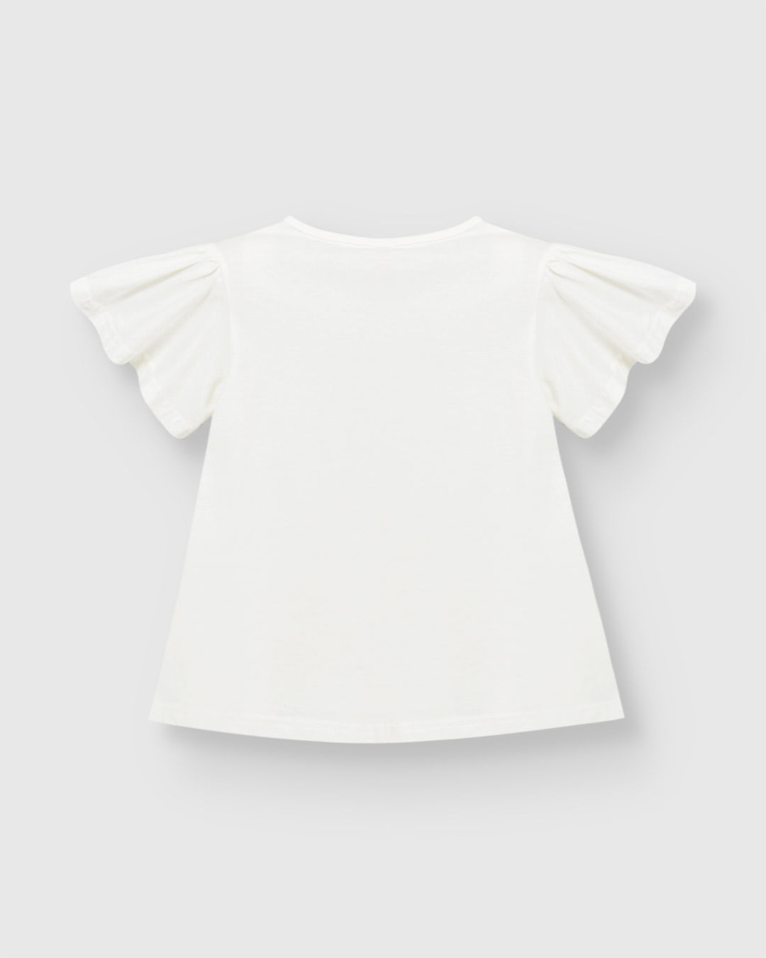 Blusa Menina Ampla Bordado Com Laser Em Algodão - Carinhoso - Imagem 2