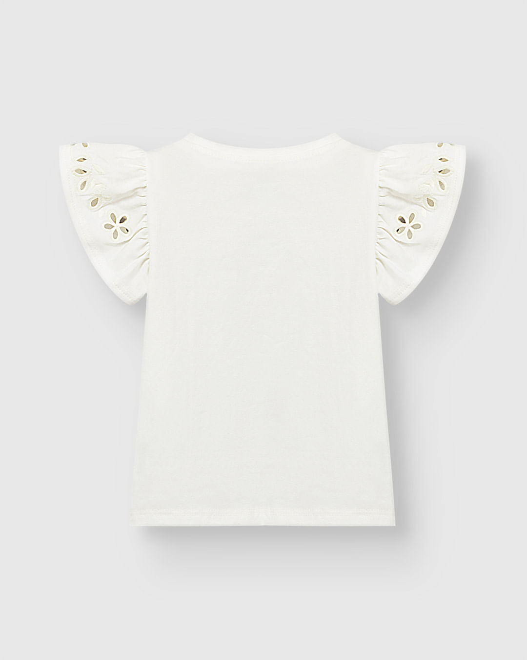 Blusa Menina Bordado Na Manga Em Algodão - Carinhoso - Imagem 11