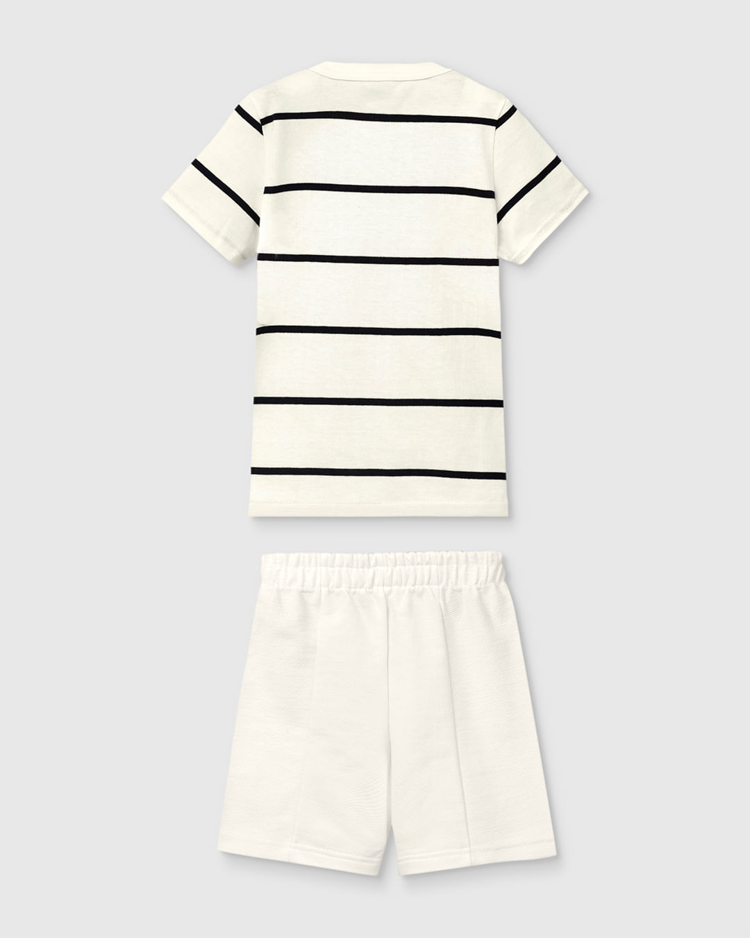 Conjunto Menino Camiseta Estampa HD Em Malha Listrada - Carinhoso - Imagem 12