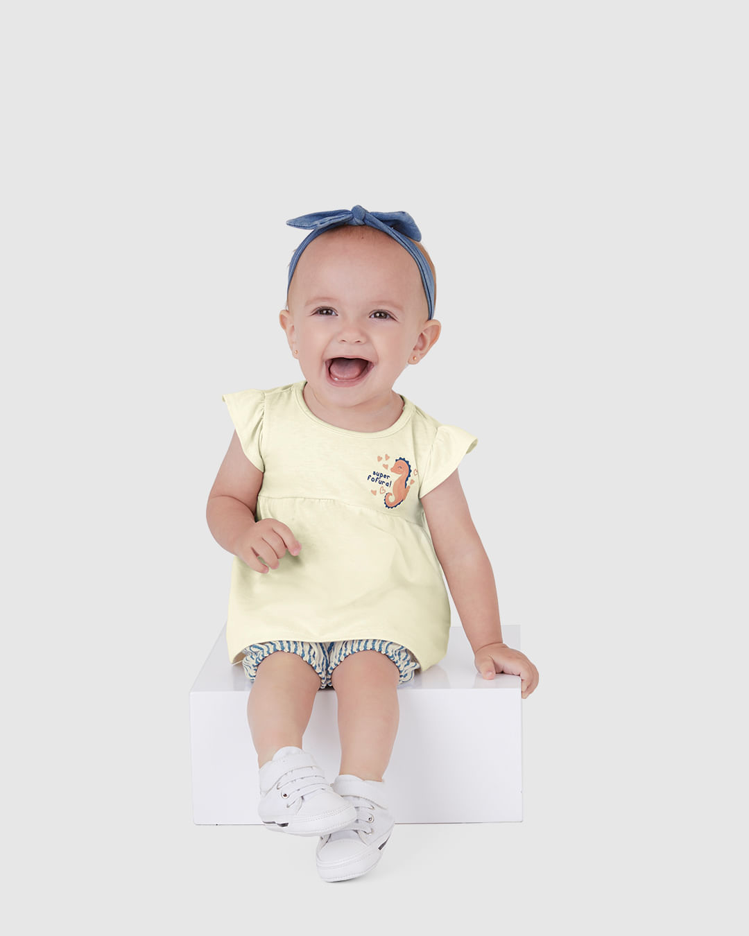 Conjunto Infantil Menina Super Fofura! Com Shorts Balonê Malwee Kids - Imagem 3