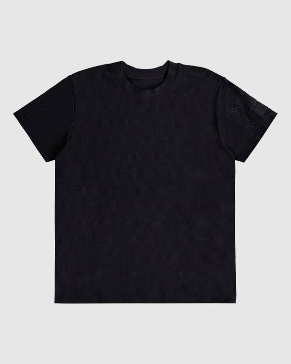 Camiseta Menino Etiqueta Decorativa Na Manga Malha Texturizada Malwee Kids Preto - 18