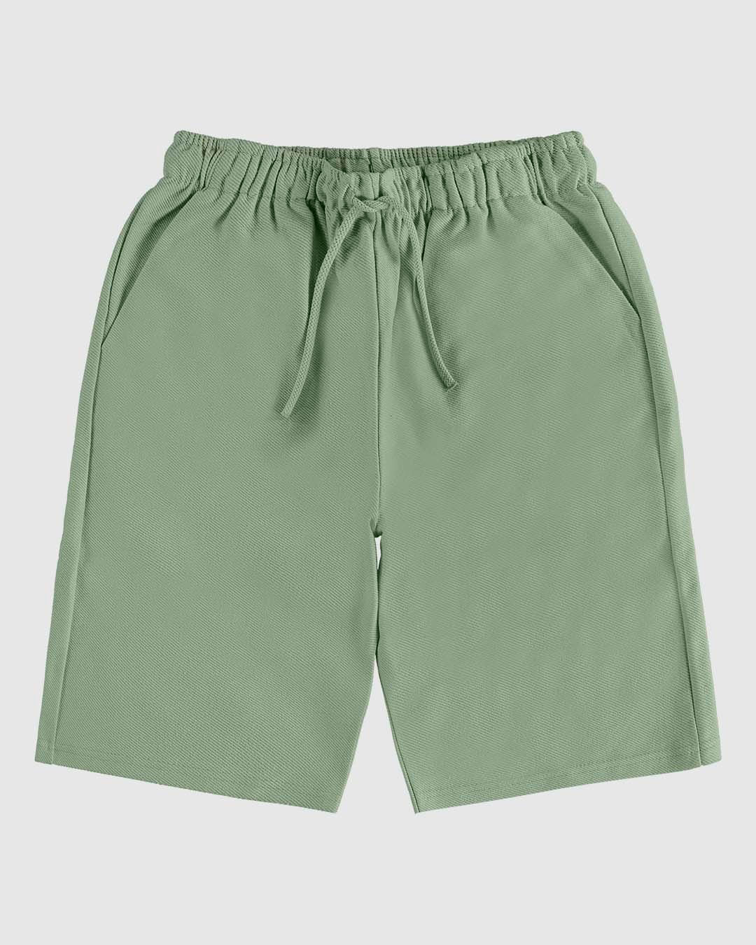 Bermuda Menino Comfort Em Moletom Sarjado Malwee Kids