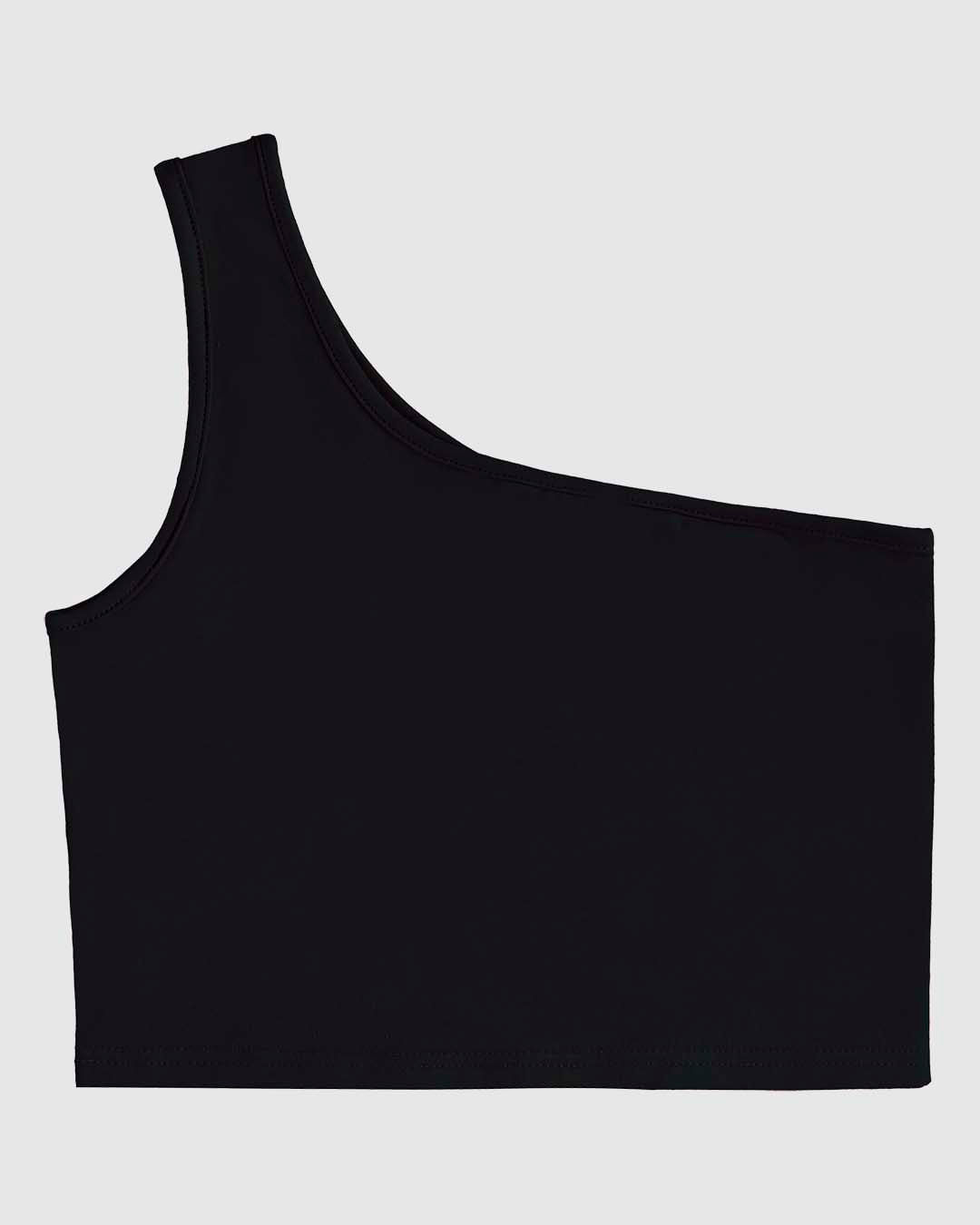 Regata Menina Cropped Decote Ombro Só Em Algodão Malwee Kids - Imagem 3