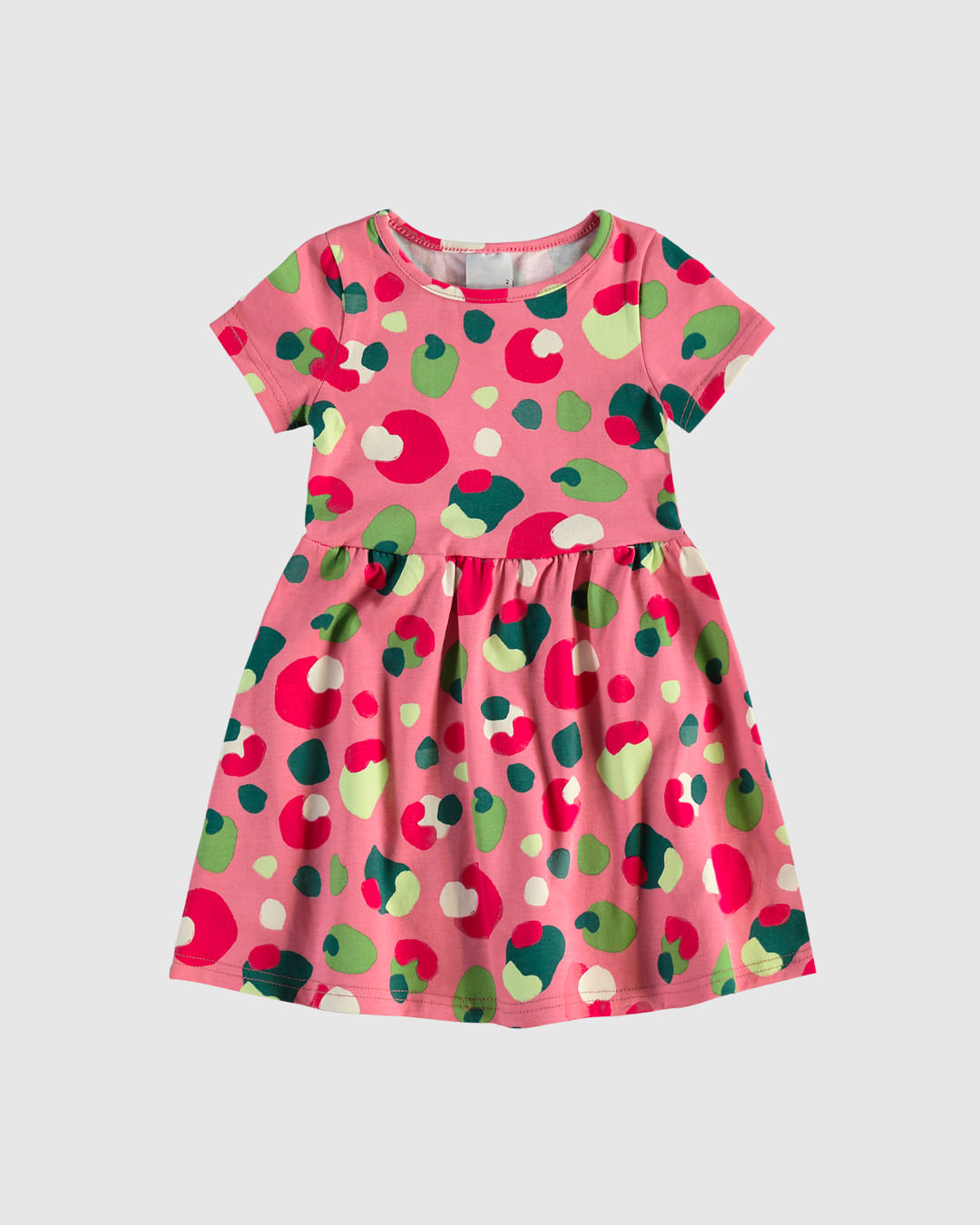 Vestido Infantil Rodado Com Estampa Em Algodão Malwee Kids - Imagem 5