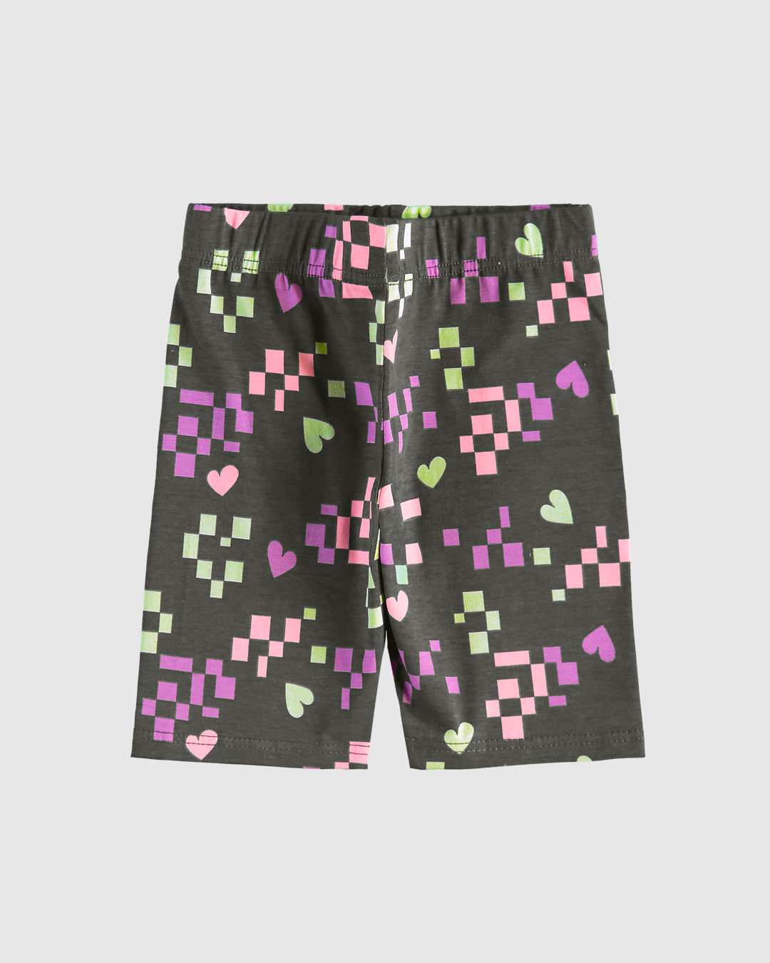 Bermuda Infantil Menina Estampada Em Algodão Malwee Kids - Imagem 4