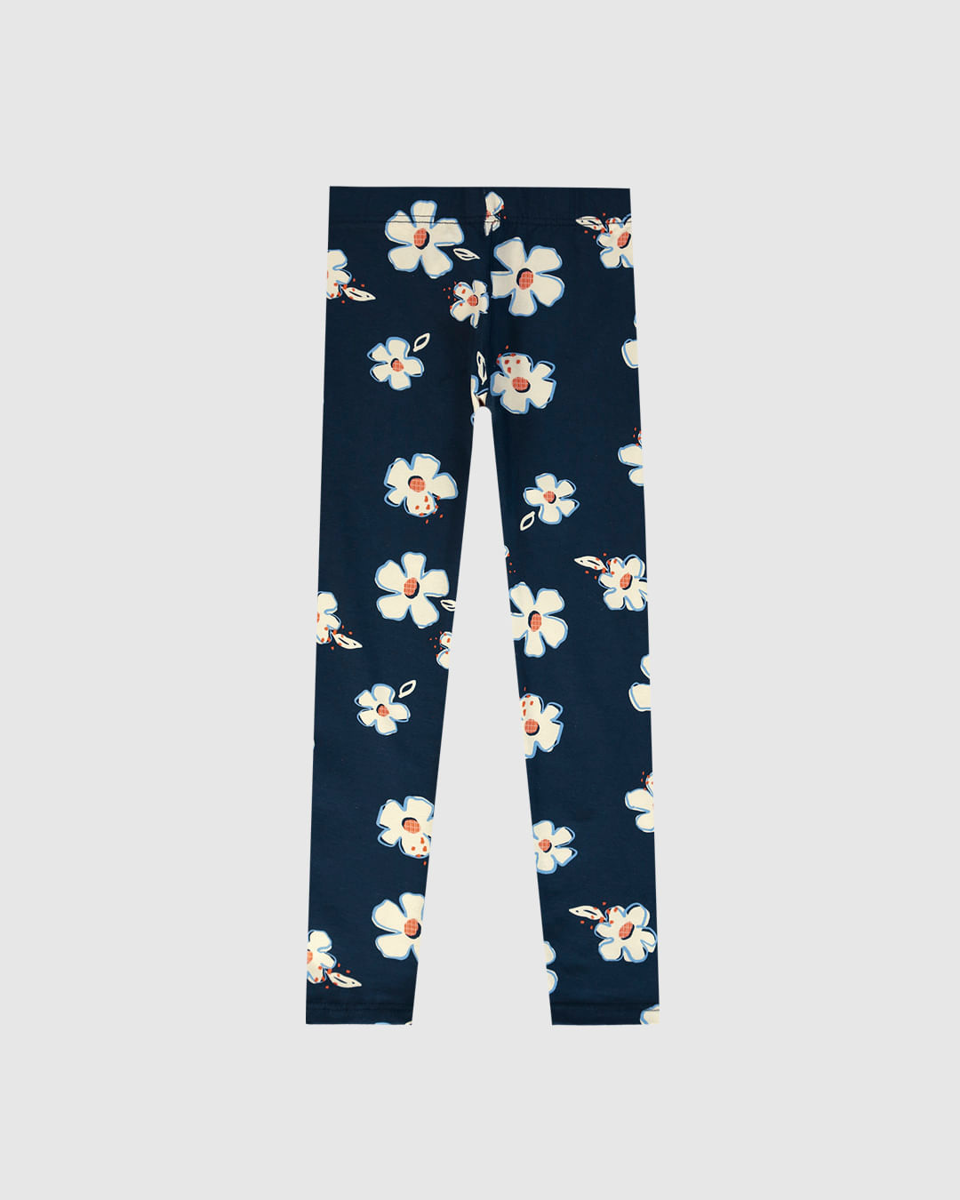 Calça Legging Infantil Estampada Em Algodão Malwee Kids - Imagem 2