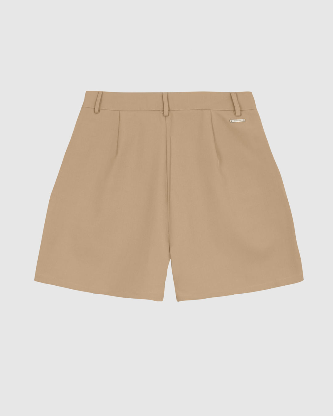 Shorts Feminino Pregas Abertura Zíper Em Tecido Alfaiataria - ENFIM - Imagem 6