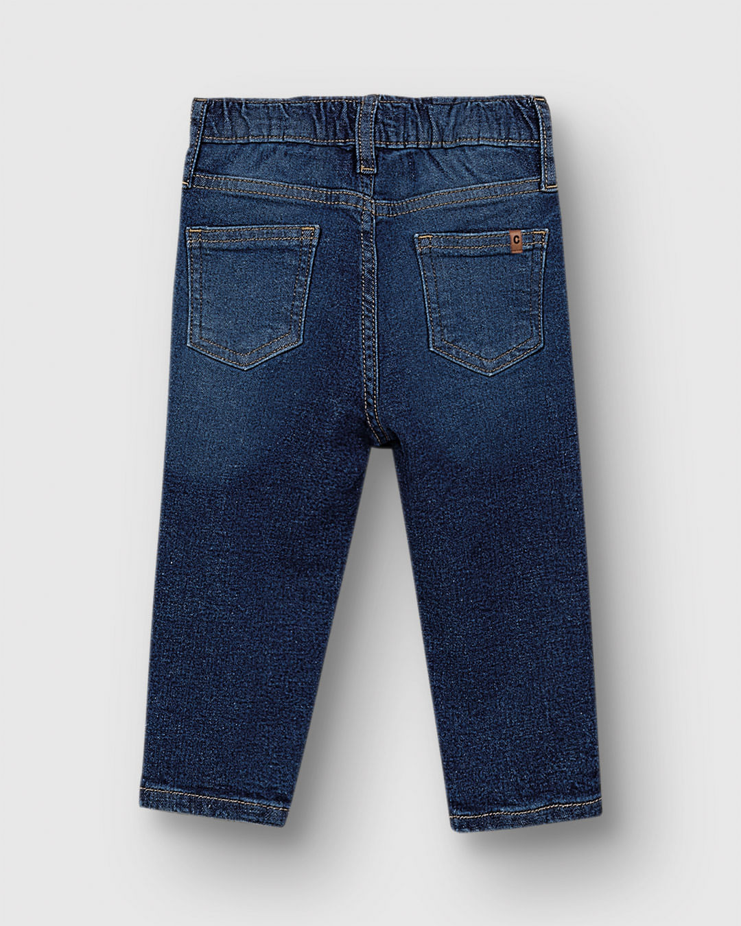 Calça Unissex Relaxed Fit Em Jeans Com Elastano - Carinhoso - Imagem 14