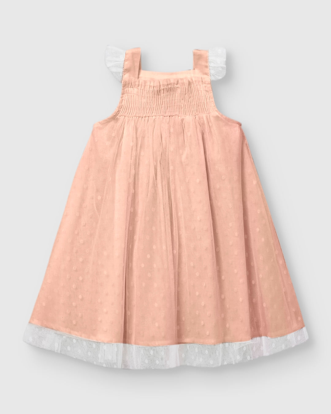 Vestido Menina Amplo Detalhe Aplique Flores Em Tule - Carinhoso - Imagem 18