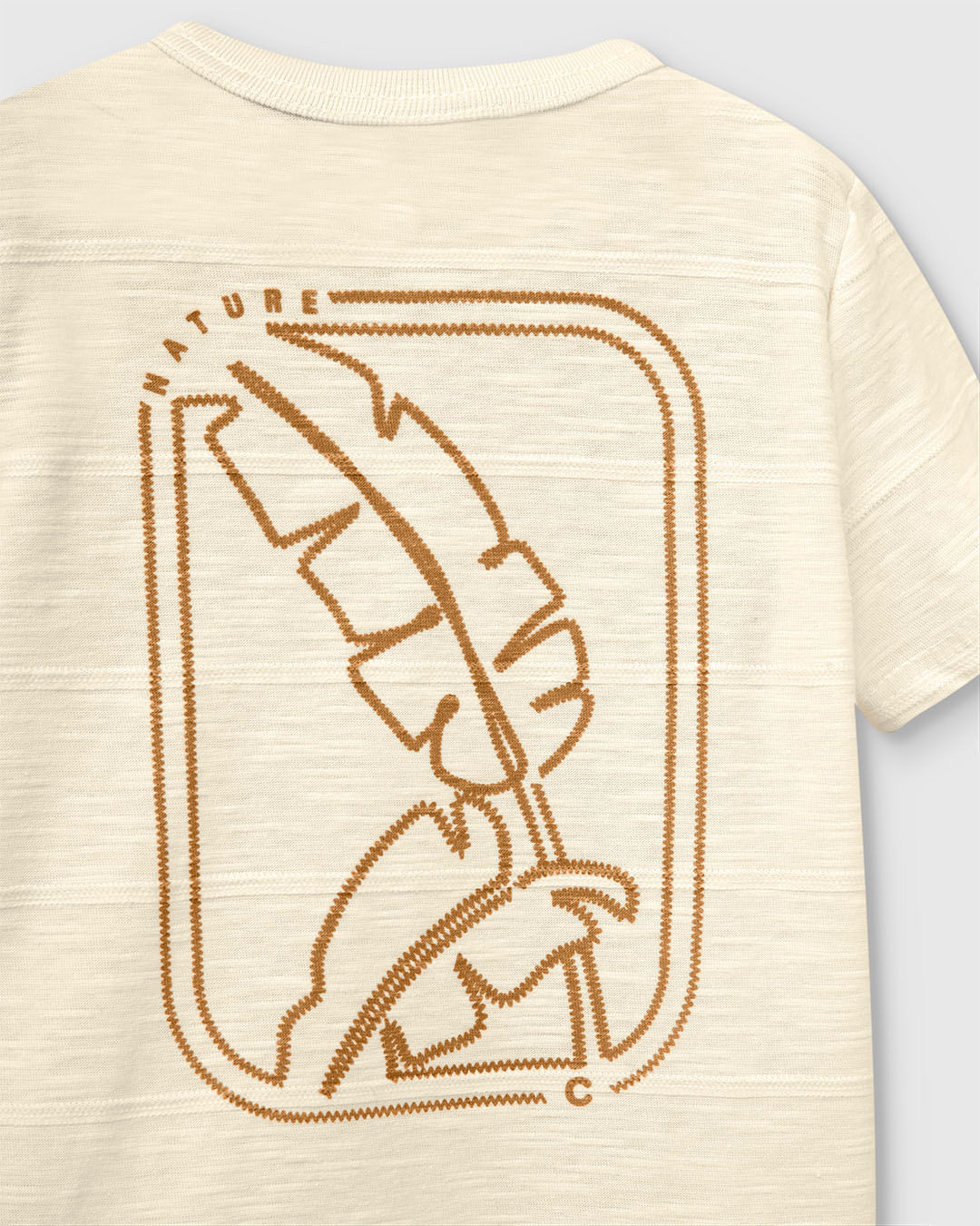 Conjunto Menino Camiseta Estampa Costas Nature E Bermuda Moletom - Carinhoso - Imagem 12
