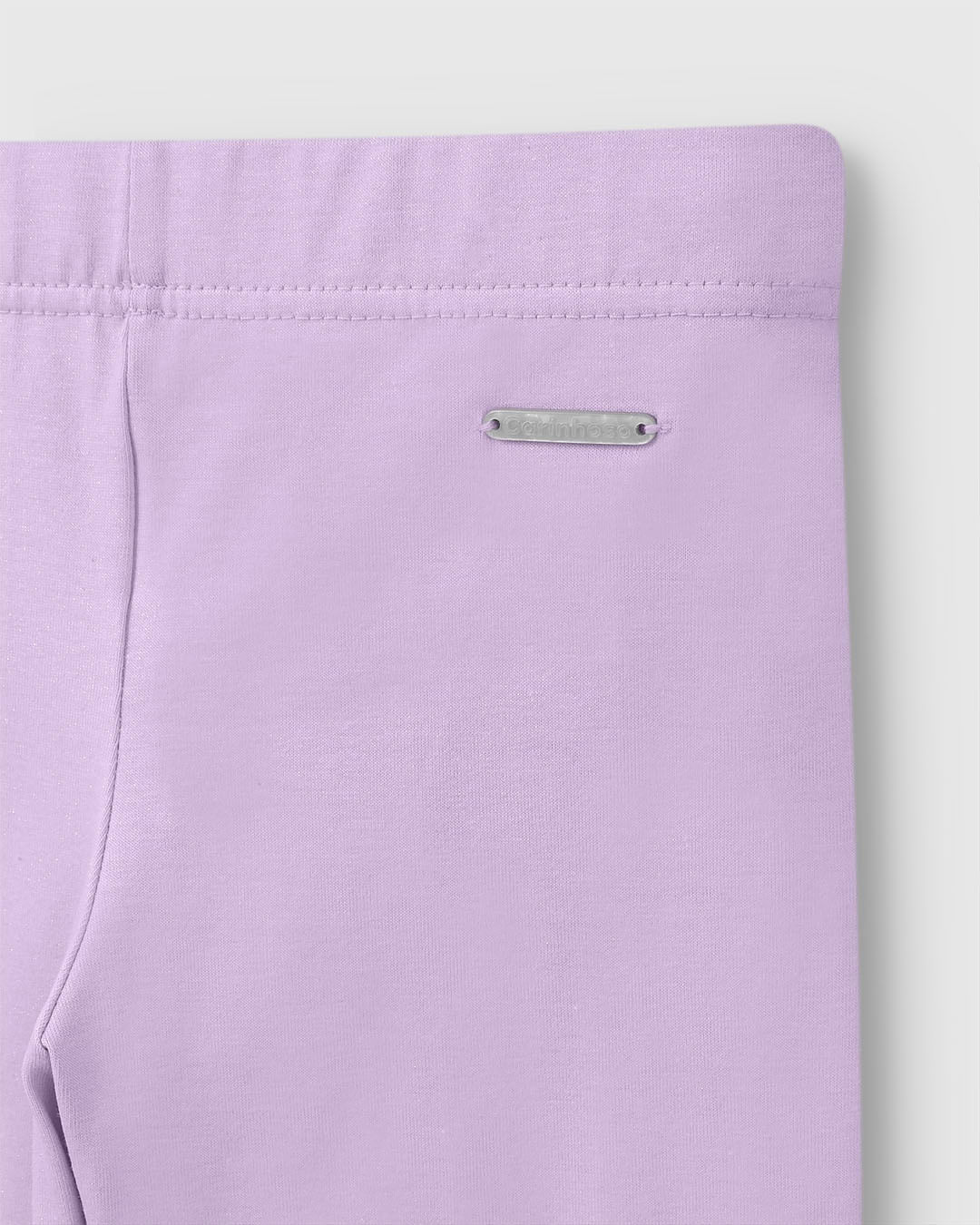Calça Menina Legging Com Glitter Em Algodão - Carinhoso - Imagem 12