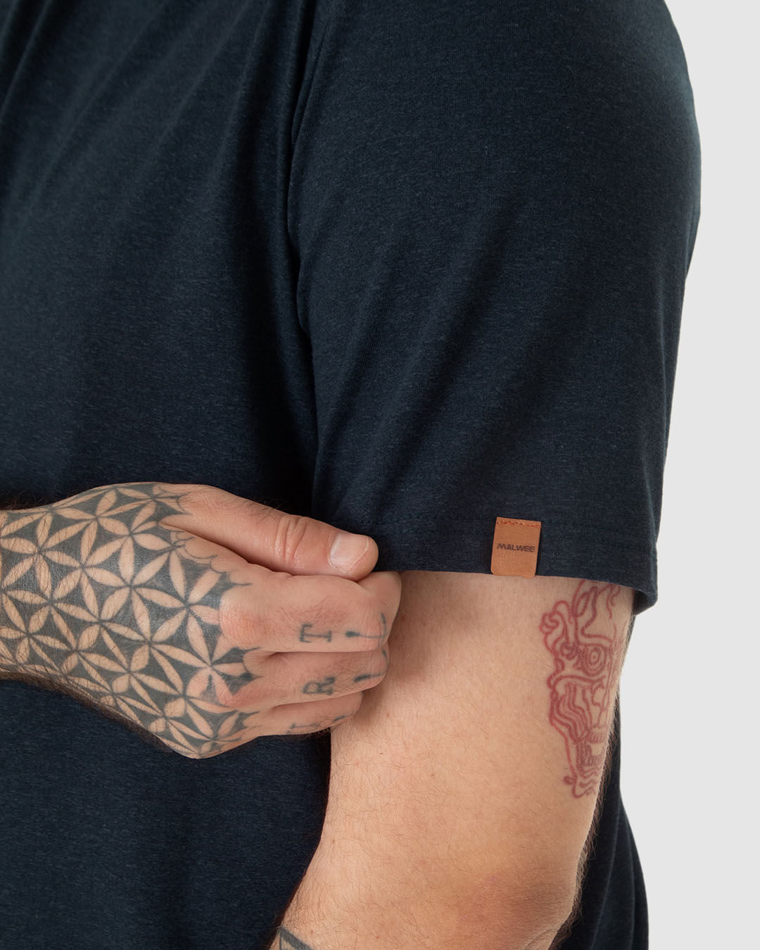 Camiseta Movimento Masculina Plus Size Decote Redondo Em Malha Anti Odor - Imagem 4