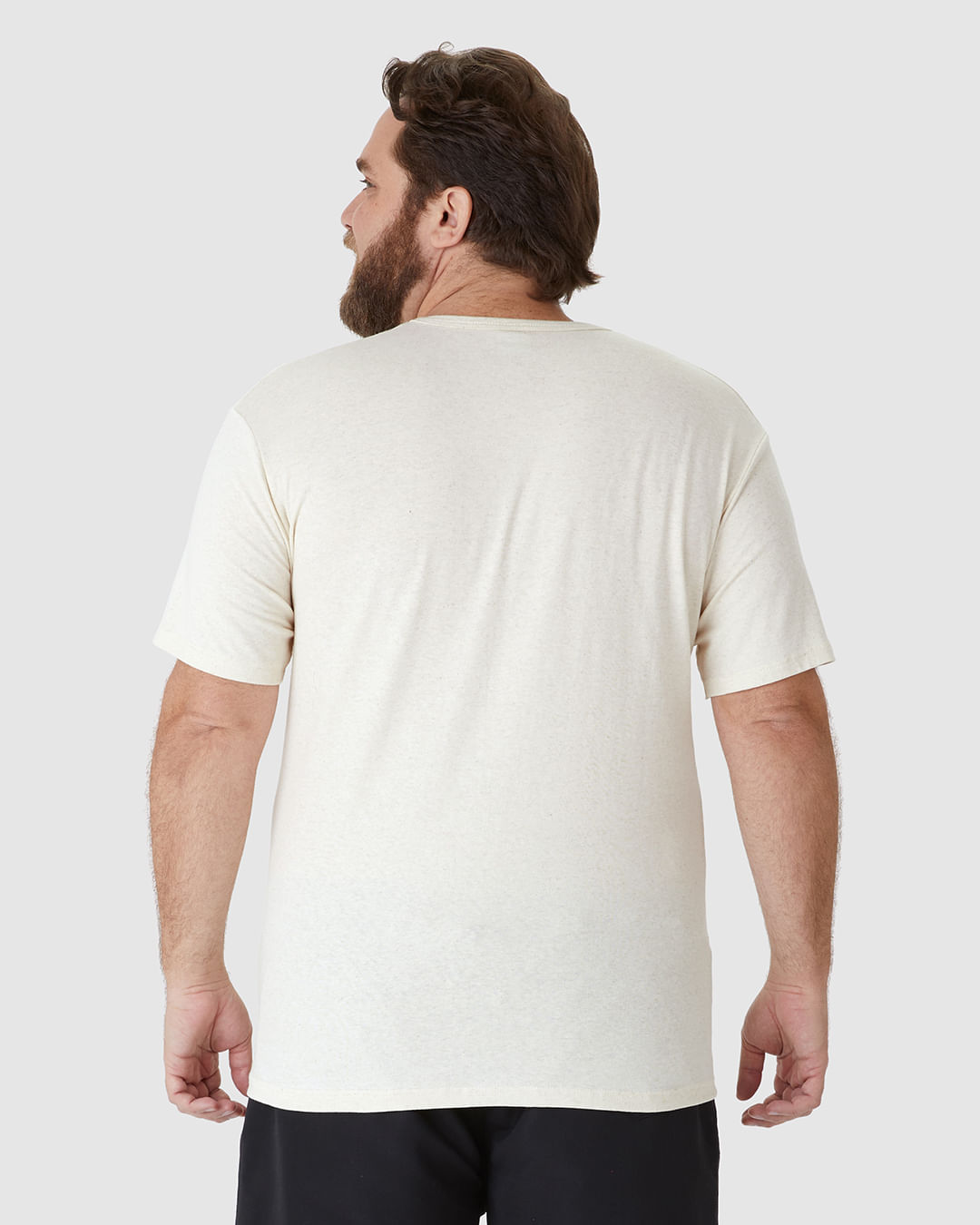 Camiseta Masculina Plus Size Keep Things Simple Em Malha Linho - Imagem 20