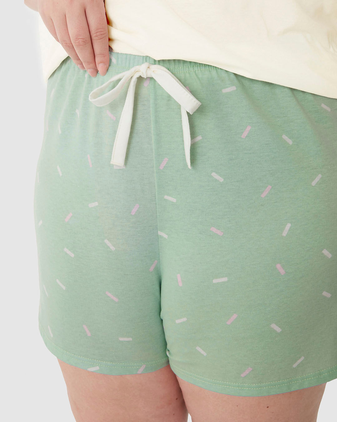 Pijama Feminino Plus Size Enjoy The Day Em Algodão - Imagem 8