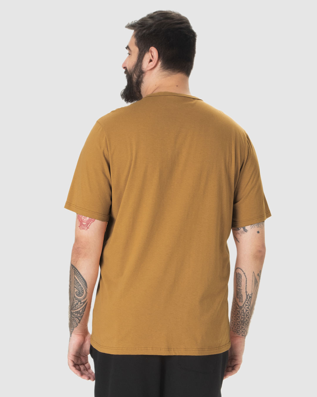 Camiseta Masculina Plus Size Travel Diaries Em Algodão - Imagem 20