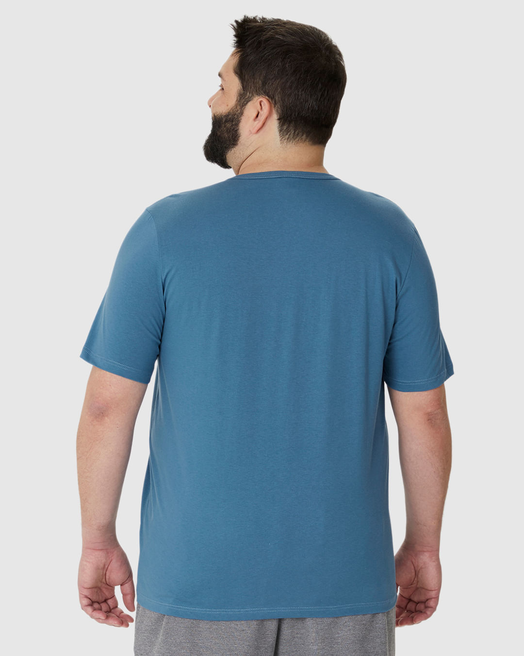 Camiseta Masculina Plus Size Close To Nature Relax All Day Em Algodão - Imagem 5