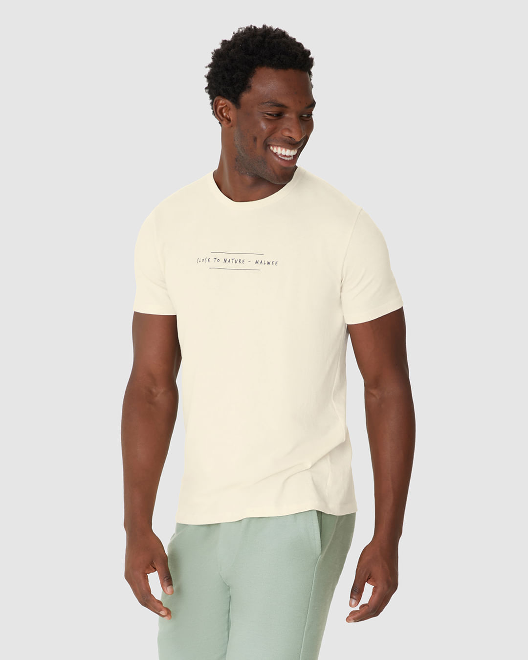 Camiseta Masculina Estampa Frontal E Costas Em Malha Linho - Imagem 19